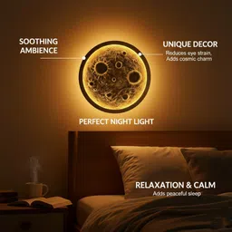 navam enterprises Uplight Wall Lamp With Bulb image 2