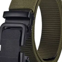 Niddleman Men Slider Buckle Textured Belt image 5