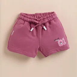 Biskid Purple Cotton Shorts-picture-56