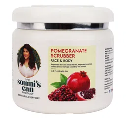 THE SOUMI'S CAN PRODUCT Pomegranate Scrubber & Kasturi Haldi & Grapeseed Body Oil- 600ml image 2