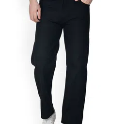 MAAHIT Men Slim Fit Mid-Rise Clean Look Stretchable Jeans-picture-25