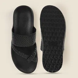 Metro Men Leather Comfort Sandals image 2
