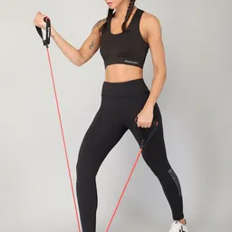 MUSCLE TORQUE Pack Of 2 High-Rise Ankle Length Tights image 5