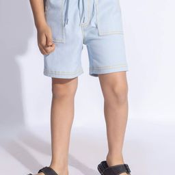 taffykids Boys Denim Mid-Rise Fashion Shorts-picture-23