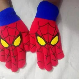wklouyhe Kids Cartoon Gloves for Boys Running Gloves image 5