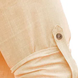 AMRIT TOP WEAR Men Solid Daily Cotton Straight Kurta image 3