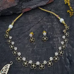 GRIIHAM Gold Plated & Cubic Zirconia Jewellery Set-picture-32