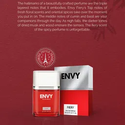 Envy Men Pack Of 3 Long Lasting Eau De Parfum - 50ml Each image 3