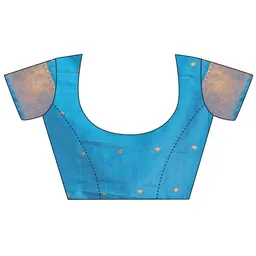 Astita Ethnic Motifs Woven Design Zari Banarasi Saree image 4