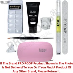 proroop Poly Nail Extension Gel Kit for Builder Gel UV Nail Art Kit Nail Extension Set-picture-29