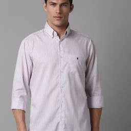 Louis Philippe Sport Men Slim Fit Striped Casual Shirt-picture-40