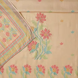 Libas Floral Printed Embellished Unstitched Dress Material image 3