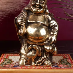 JY Yellow Religious Idol Showpiece-picture-30