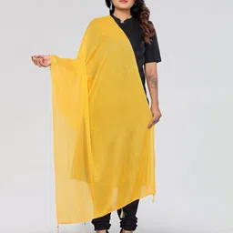 Moda Rapido Selection Of 5 Woven Design Tasselled Dupattas image 3