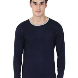 BI FASHION Men Henley Neck Drop-Shoulder Sleeves Raw Edge T-shirt-picture-28