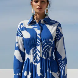 Dora Dori Print Midi Dress image 3