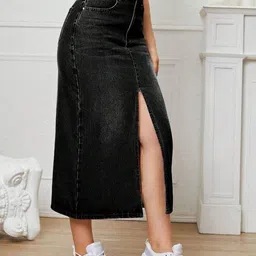 HUNTER & HAYES Midi Straight Skirts image 5