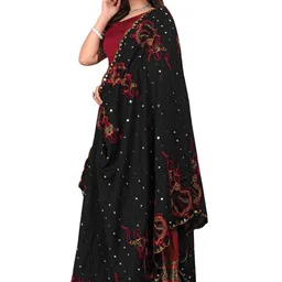 Kemza Pack Of 2 Ethnic Motifs Embroidered Bandhani Dupatta with Mirror Work image 4