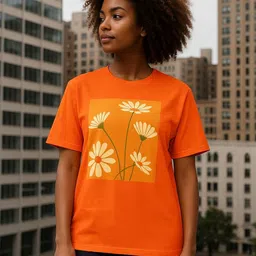 CORSICA Women Floral Printed Bio Finish T-shirt-image-92