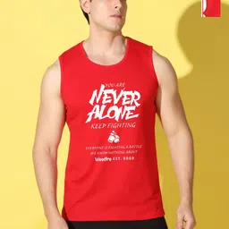 WOOSTRO Men Pack of 2 Typography Printed Round Neck T-shirts-picture-24