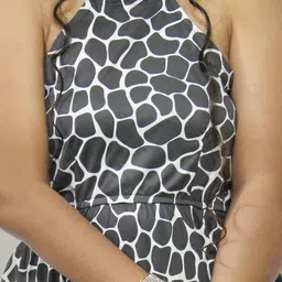 finian Women Fit and Flare Multicolor Maxi/Full Length Dress image 3