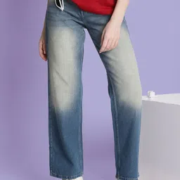 Bene Kleed Women Straight Fit High-Rise Jeans-image-39