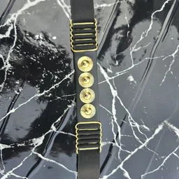 khodal zone Women Casual Gold Fabric Belt image 2