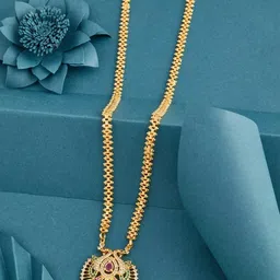 Princy Enterprise Gold-Plated Brass Necklace-picture-23