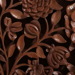 Exotic India Ethnic Motifs Matte Wall Hanging Decor - 28 In image 3