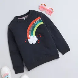 Yellow Apple Boys Printed Pullover with Embellished Detail image 2