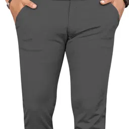 Avomoda Men Comfort Slim Fit Trousers image 2
