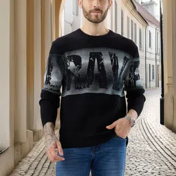 Status Quo Men Printed Pullover-picture-36