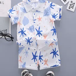 StyleCast x Revolte Boys Printed Short Sleeves Shirt With Shorts-picture-18