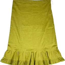 Belizs Avocado Green Pure Cotton Petticoat-picture-28