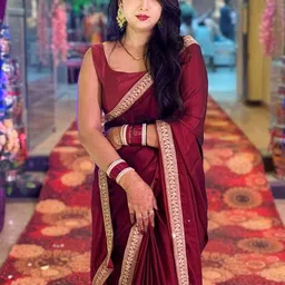 Being Naari Sequinned Pure Georgette Saree image 3