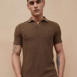CODE by Lifestyle Polo Collar Cotton Casual T-shirt-picture-20