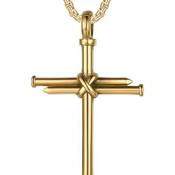 THE MEN GIFT Rhodium-Plated Contemporary Pendants with Chains-picture-19