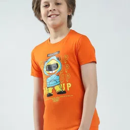 Monte Carlo Boys Typography 2 Printed Pure Cotton Applique T-shirt image 5