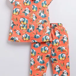 NAUTI KIDZ Girls Printed Night suit-image-97