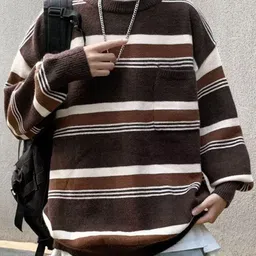 StyleCast x Revolte Men Striped Pullover image 3