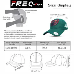Tomorrow Fashion Unisex Multi Cotton Caps image 4