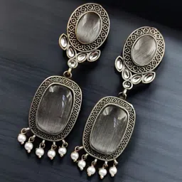 Hardin Style Geometric Drop Earrings image 1