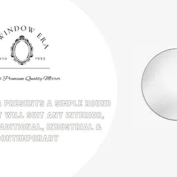 windowera 3.5 MM round 12" inch Bathroom Mirror image 5