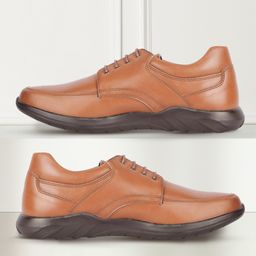 liberty Fortune BENTLICK-E Formal Shoes With EVA Sole | Office Wear Lacing Derby For Men-picture-39