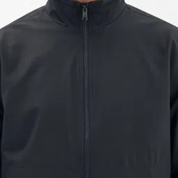 glitchez Mock Collar Oversized Windcheater Bomber Jacket image 5