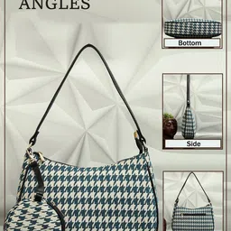 Bagsy Malone Printed Structured Shoulder Bag With Pouch image 4