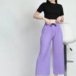 Brainbees Women Flared Palazzos-image-68