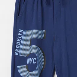 Fame Forever by Lifestyle Boys Printed Pure Cotton Joggers image 4