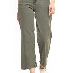 zayla Women Flared High-Rise Slash Knee Jeans-picture-30
