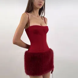 StyleCast Women Shoulder Straps Bodycon Mini Dress-image-31